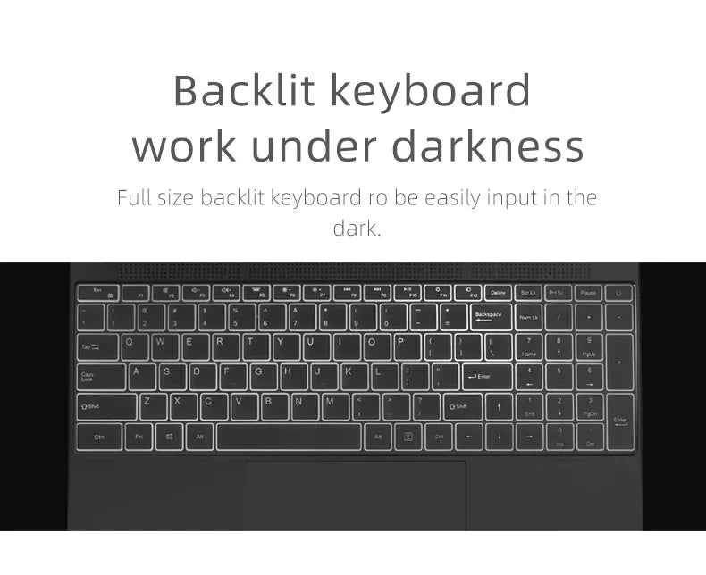 2025 Laptop 15.6 Inch IPS Screen 16GB RAM Intel Celeron 11th N5095 Netbook Windows 10 11 Pro Office Notebook Pc Portable